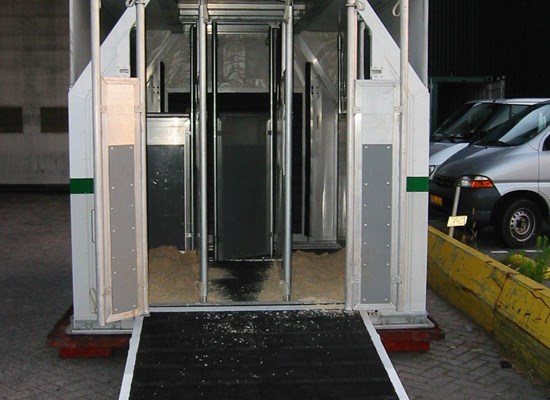 Horse stall in Schiphol Airport, Amsterdam